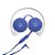 Headphone com Microfone Integrado Dobrável P3 Azul - Dragon Fly H2800 - HP - Imagem 1