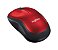 Mouse Sem Fio e 3 Botões Receptor USB 1000Dpi Vermelho e Preto - M185 910-003635 - Logitech - Imagem 2