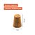 Saleiro e Pimenteiro de Bambu Marrom - MES01710NAT - Oikos - Imagem 2