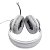 Headset Gamer Com Fio e Microfone Flexível e Removível P3 Branco - Quantum 100 - JBL - Imagem 7