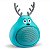 Caixa de Som Portátil 3W Bluetooth Azul - Fani Sound Toons - Tectoy - Imagem 1