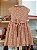 Vestido casinha de abelha floral rosas - Imagem 5