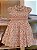 Vestido casinha de abelha floral rose - Imagem 1