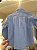 Camisa manga longa chambray azul - Imagem 3