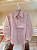 Camisa manga longa chambray vermelho - Imagem 1