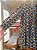 Vestido manga longa viscose floral azul - Imagem 2