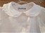 Camisa gola tradicional com babadinhos off white - Imagem 2