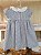 Vestido listra marinho com cerejas - Imagem 3