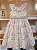 Vestido casinha de abelha babado floral 25 - Imagem 1
