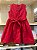 Vestido raminho de flores vermelho - Imagem 3
