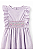 Vestido casinha de abelha babado lilás - Imagem 2
