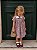 Vestido Celina floral rosa e pink - Imagem 1