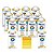 Impact Banana 200ml - kit promocional com 14 unidades - Imagem 1