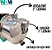 Bomba em Inox Autoaspirante WDM Mod. JSE 1 10-1-1 HF 1CV 110/220V Monofásico - Imagem 3