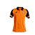 POLO LIDER LARANJA/PRETO - Imagem 1