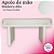 Apoio de Mão Mdf - Branco Perolado - Imagem 1