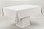 Toalha de Mesa Quadrada Karsten Celebration Verissimo Branca 180x180 - Imagem 2