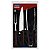 KIT P/ CHURRASCO 3 PCS PLENUS MARRON 23498/449 - Imagem 1