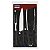 KIT P/ CHURRASCO 3 PCS PLENUS MARRON 23498/449 - Imagem 4