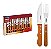 JOGO PARA CHURRASCO 12 PCS - Cabo Wood - Jumbo 22399/063 - Imagem 3
