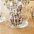 XICARA CHA C/PIRES LAVANDA PAINTING 221459 - Imagem 2
