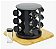 JOGO PORTA CONDIMENTOS GIRATORIO PRETO 09 POTES 16185 - Imagem 2