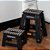 BANQUETA DOBRAVEL ANTIDERRAPANTE PRETA 45CM 2137 - Imagem 7