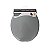 ASSENTO SANITARIO ALMOFADADO CINZA LISO ASS007 - Imagem 1