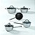 CONJUNTO PANELAS LATINA 5 PCS INDUÇÃO E REVESTIMENTO CERAMICO - Imagem 3
