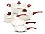 JOGO PANELAS 5PCS REV. CER. CREME 16757 - Imagem 3