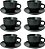 JOGO XICARA 210ML PTO C/12 PCS 17962 - Imagem 1