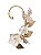 Ear Cuff Flor Madrepérola Ísis - Imagem 1