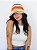 Bucket Hat de Crochê Sol Colorido - Imagem 3