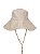 Bucket Hat Sarja Cru Natural com Cordão - Imagem 1