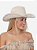 Chapéu Cowboy Off White Strass - Imagem 2