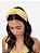 Tiara Chloe Listrada Vichy Amarelo - Imagem 2