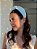 Tiara Chloe Listrada/Vichy Azul Céu M - Imagem 4