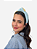Tiara Chloe Vichy Amarelo/Azul Céu M - Imagem 2