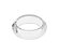 Bracelete Abaulado Acrílico Transparente - Imagem 1