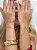 Bracelete Abaulado Torcido Ouro - Imagem 2