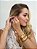 Bracelete Abaulado Ouro - Imagem 4