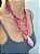 Colar Duplo Bandana Caramujo Rosa - Imagem 2