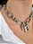 Colar Cadeado Chave Cristal - Imagem 8