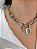 Colar Cadeado Chave Cristal - Imagem 6