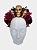Tiara de Flores Caveira Tríplice - Imagem 1
