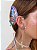 Ear Cuff Borboleta Holo Íris - Imagem 1