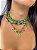 Colar Charms Brasil Dourado - Imagem 2