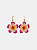 Brinco Flor Strass - Imagem 4