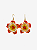 Brinco Flor Strass - Imagem 5