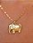 Colar Banhado Ouro 18k Elefante - Imagem 1